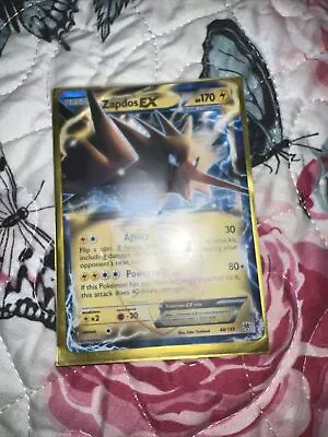 Pokémon Card Zapdos EX • $0.01