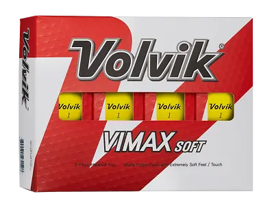 Volvik Golf Vimax Soft Matte Finish Golf Balls ALL COLORS • $29.95