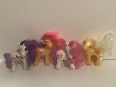 My Little Pony Mini Figures 3” Lot Of 4 McDonald’s 2008 • $15.29