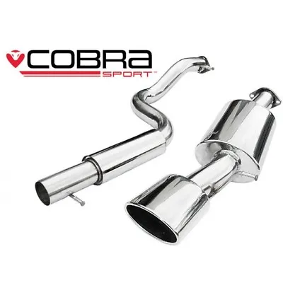 Cobra Sport VW17 VW Golf Mk4 Hatch 1.8T Resonated Cat Back Exhaust • $735.39