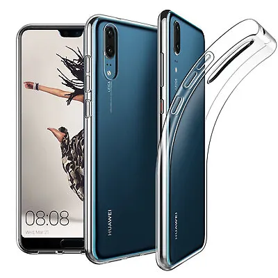 Case For Huawei P40 Pro P20 Lite P30 Mate 30 20 Shockproof Silicone Phone Cover • £2.69