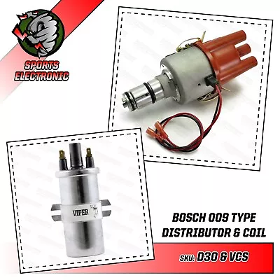 VW T1 T2 Split Beetle 009 Electronic Distributor And Viper Dry Sports Coil • $92.42