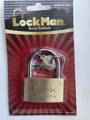 Small Metal Padlocks Mini Brass Tiny Box Locks Keyed Jewelry 3 Keys 50mm Safe • $7.99