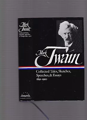 Mark Twain Tales Sketches Speeches & Essays 1891-1910 (Library Of America 61)  • $19.99