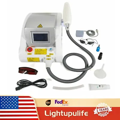 Q-Switch Picosecond ND YAG Laser Tattoo Removal Dark Spot Eyebrow Beauty Machine • $541