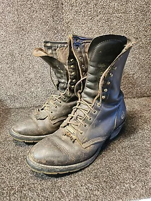 Double H 9625 Mens Size 8.5D Packer Lacer Logger Work Boots • $72