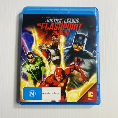 $22.95 • Buy Justice League - The Flashpoint Paradox Blu-ray VGC DC Animated Original Movie