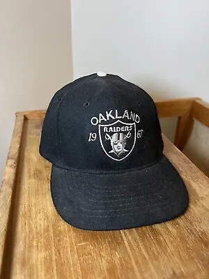 Vintage 1980s Oakland Raiders Wool SnapBack • $200