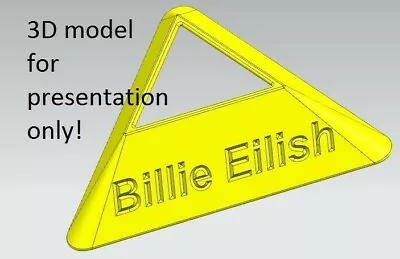 Personalized Custom Made Plastic Triangle Stand For Magic Cubes 2x2 3x3 4x4 Etc. • $11.99