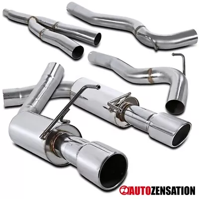 Fit 2015-2021 Mustang 2.3L 4  EcoBoost Catback Exhaust System Chrome Tip • $286.64