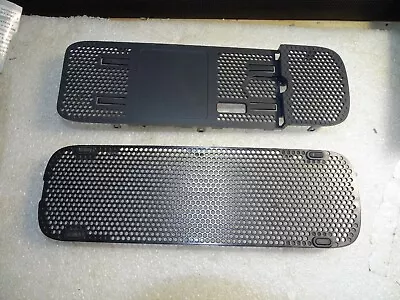 Microsoft Xbox 360 PHAT 2 SHADES Of Black TOP &Bottom HD Grill Cover Bezel-READ • $18