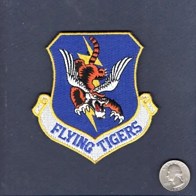 Original 74th EFS FS FLYING TIGERS USAF A-10 Squadron Patch +V • $8.99