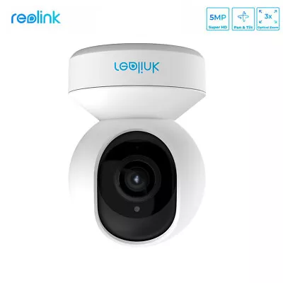 Reolink E1Zoom 5MP Wireless WiFi CCTV Security Camera 3x Optial Zoom 2-Way Audio • £67.99