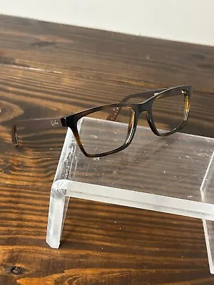 Ray-Ban Optics RB7025-2012 Men's Tortoise Brown Full Rim Square Eyeglasses Frame • $44.99