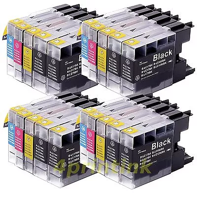 20pk LC75 LC-75 Ink For Brother MFC-J280W MFC-J425W MFC-J430W MFC-J435W MFC-J625 • $19.88