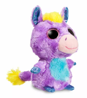 Brand New YOOHOO AND FRIENDS Beanie AURORA BIG EYED DONKEY (m19) • £4.99