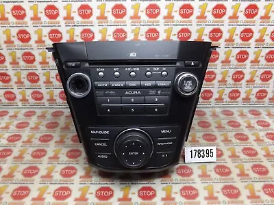 2010-2013 Acura Mdx Radio Receiver Gracenote Dvd Cd Player 39101-stx-a63 Oem • $139.99