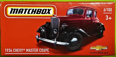 2021 Matchbox Showroom Power Grabs #6/100 - 1934 Chevy Master Coupe • $4.57