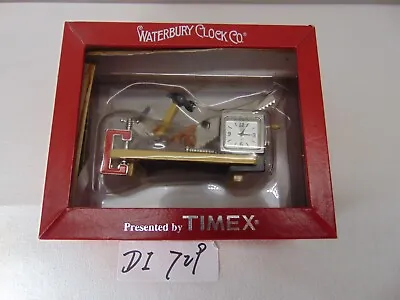 Timex Waterbury Collectible Mini Clock Handyman Construction Tools Desk Top • $29.99