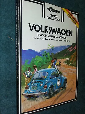 1961-1977 Volkswagen Shop Manual / Bug / Beetle / Karmann Ghia / Clymer Book 70+ • $24.50