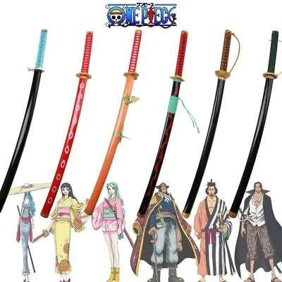 New One Piece Swords Zoro Katana Gol·D·Roger Shanks Kin'emon Cosplay Sword • $49.50