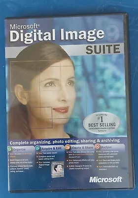 Microsoft Digital Image Suite 9 (2003 PC) • $7.12