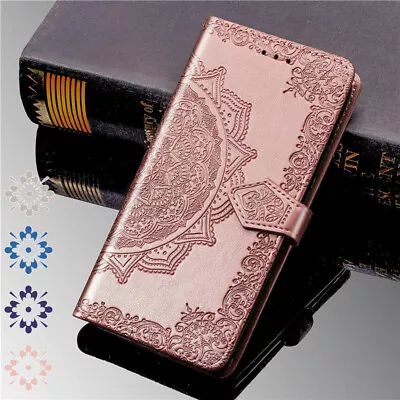 Leather Phone Case Card Holder Wallet Flip Cover For IPhone 15 14 13 12 11 XR 7 • £2.95
