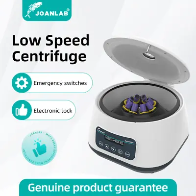 Plasma Centrifuge Lab Digital Prp Centrifuge Machine For 2/5/10/15ml Tube • $199