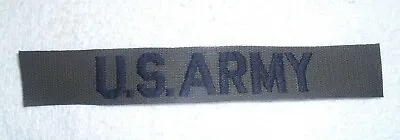 US Army Name Tape Strip USGI Embroidered Nametape • $3.88