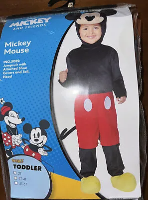 Toddler Disney Spirit Mickey Mouse Plush Costume Ears Hat Size 2T • $29.77