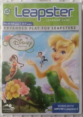 Leap Frog Leapster/Leapster 2  Disney Fairies  Learning Game 2009 Sealed • $8.57