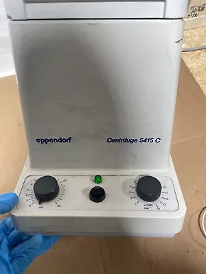 Eppendorf 5415 C 5415c Micro Centrifuge Microcentrifuge + F-45-18-11 Rotor • $139.99