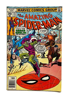 The Amazing Spider-Man #177  Goblin In The Middle  Marvel Comics 1978 • $14.99