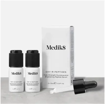 £53.50 • Buy Medik8 Oxy R Brightening Peptides Serum 2 X 10ml