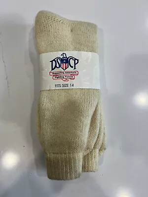 Wool Socks USGI Military DSCP Socks Size 14 BRAND NEW • $12.99