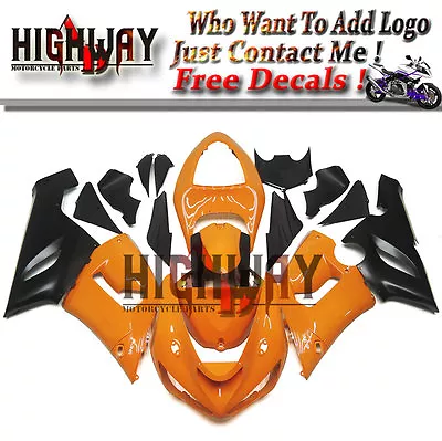 ABS Fairings Bodywork Panel Kit For Kawasaki Ninja ZX-6R 636 05 06 Injection • £413.99