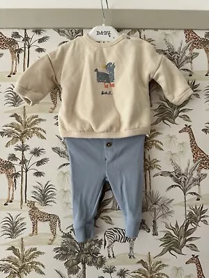 NEXT Baby Unisex Outfit - Duck Jumper And Leggings Up To 1 Month • £4.99