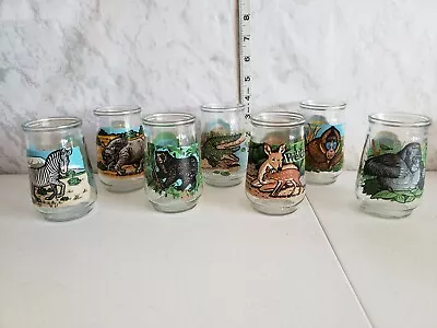 Vintage Collectable Welch's Jelly Jars WWF World Wildlife Fund Lot Of Seven  • $74.99