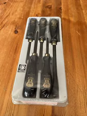 Matco Tools 10th Anniversary Black And Gold Handle 5 Piece Screwdriver Set 1989 • $188.88