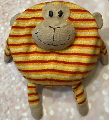 JAY AT PLAY Knit Stripe MONKEY Plush 2012 STUFFED Mushable Pot Bellies 15  • $57