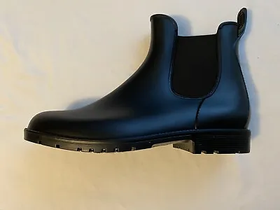 Asgard Womens Black Chelsea Boots Size 9.5 (6022958) Ankle Rain Boots NEW • $20