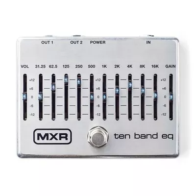 MXR M108S Ten Band EQ Guitar Effects Pedal • $149.99