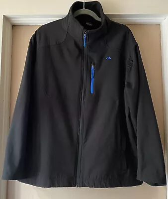 Snozu Performance Black /Blue Jacket Coat Men’s Size XL Full Zip Ski Snowboard • $22.88