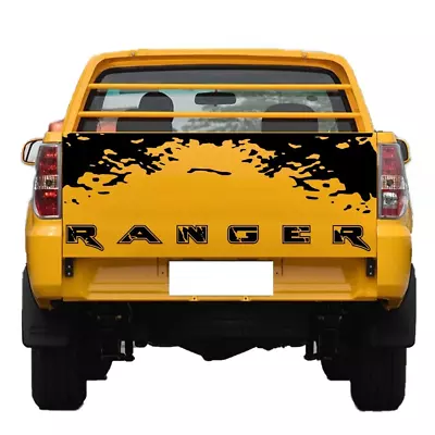 Graphics Mud Splash Tailgate Car Sticker For Ford Ranger Pickup Rear Door Decal • $54.99