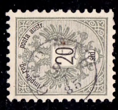 Austria Levant Stamp Used In Austria By Mistake  Mich 200 Euro Gorkau Cancel • $35