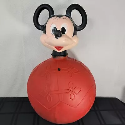 $16.25 • Buy Hoppity Mickey Mouse Walt Disney Productions 1970's Bounce Toy Hippity Hop