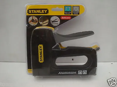 Stanley Heavy Duty Wire & Cable Tacker Staple Gun 6 Ct10x  • £34.89