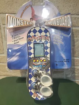 NIP Vintage Monster Snowboard Radio Shack Electronic Handheld Game • $27.81