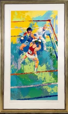 Leroy Neiman  Ap Signed Serigraph+ Low Reserve + Boxing + Summer In Moscow • $0.99