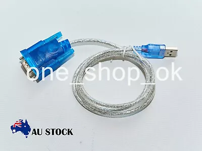 USB To DB9 RS232 Com Console 9pin Male Serial Converter  Adapter Cable Win10/11 • $4.88